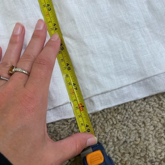 SIR. The Label Women’s Smocked Linen Open Back Dress Size 1 Resortwear Vacation - Picture 6 of 7